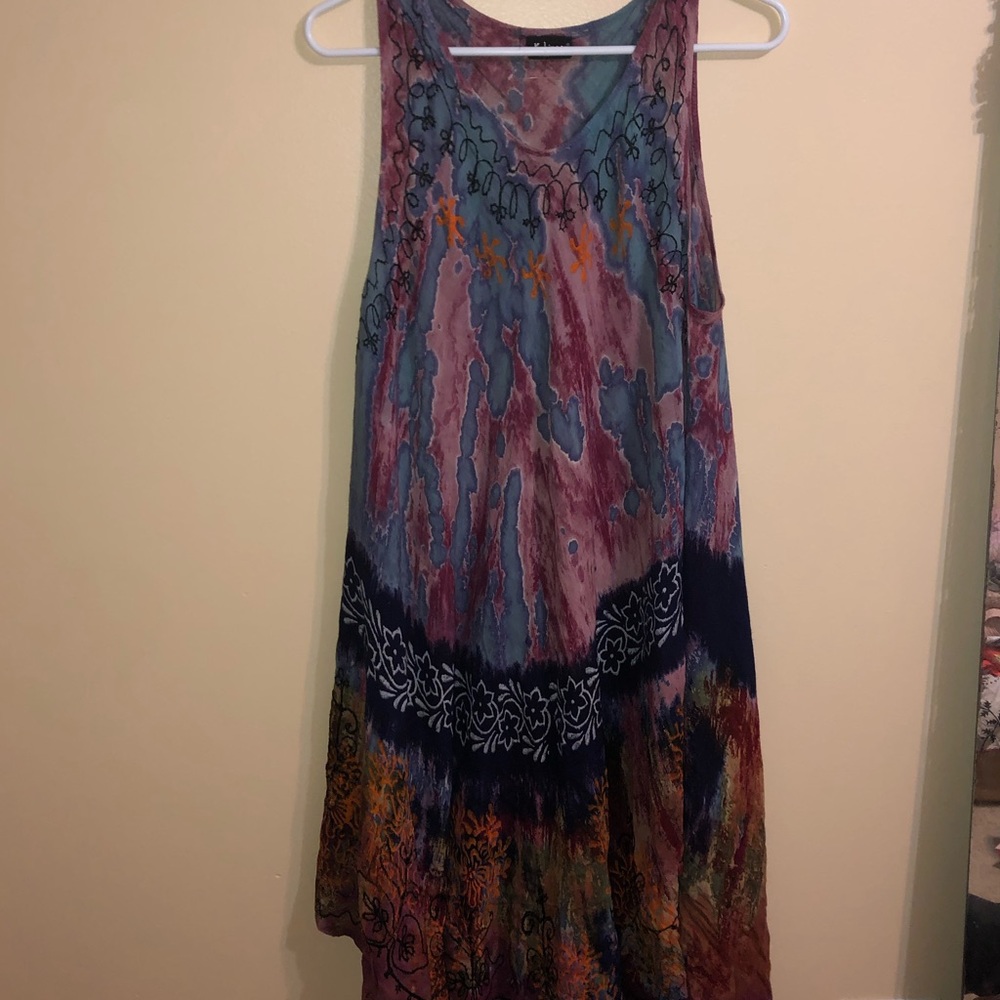 Bohemian Dress, from Mexico; Made in India. Size M